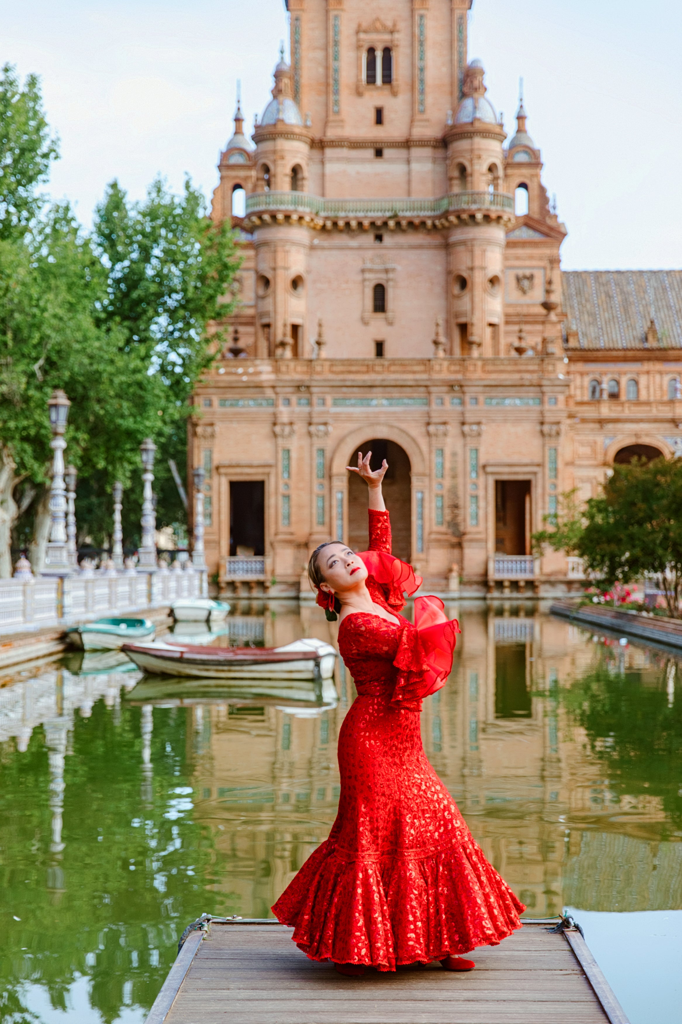 Flamenco dresses seville best sale